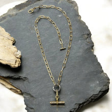 Load image into Gallery viewer, TAT2 Designs Jewelry - Necklaces Mixed Metal Belle Pave Toggle Necklace
