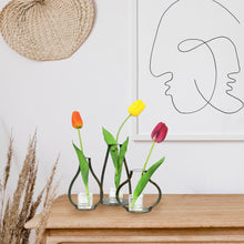Load image into Gallery viewer, Prairie Dance Proudly Handmade in South Dakota, USA Modern Steel Vase - Tall