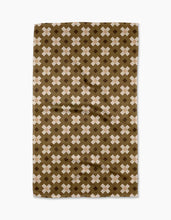 Load image into Gallery viewer, Geometry Home Decor - Linens - Geometry Kitchen Olive Geo Tea Towel