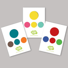 Load image into Gallery viewer, Spunky Fluff Proudly handmade in South Dakota, USA Painted Dot Magnets, Mixed