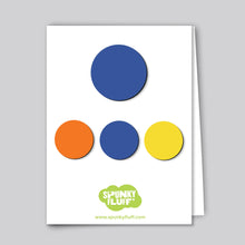 Load image into Gallery viewer, Spunky Fluff Proudly handmade in South Dakota, USA Painted Dot Magnets, Mixed