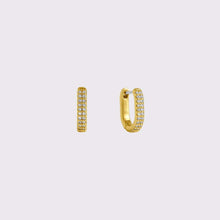 Load image into Gallery viewer, Dean Davidson Jewelry - Earrings Gold Petite Pave Huggie