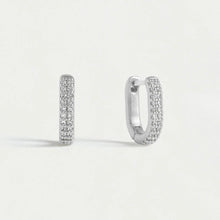 Load image into Gallery viewer, Dean Davidson Jewelry - Earrings Silver Petite Pave Huggie