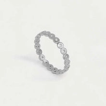 Load image into Gallery viewer, Dean Davidson Jewelry Silver Petite Pave Simple Stacker