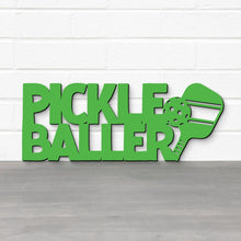 Load image into Gallery viewer, Spunky Fluff Proudly handmade in South Dakota, USA Pickleballer Pickleball Wall Art