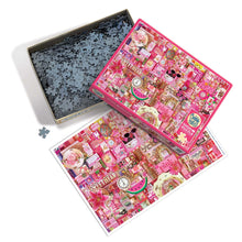 Load image into Gallery viewer, Cobble Hill Puzzles Puzzles/Games/Books Pink 1000 Piece Jigsaw Puzzle