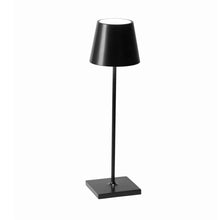 Load image into Gallery viewer, Zafferano America Decor Black Poldina Pro Cordless Lamps