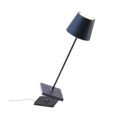Load image into Gallery viewer, Zafferano America Decor Steel Blue Poldina Pro Cordless Lamps