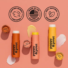 Load image into Gallery viewer, Poppy & Pout Beauty Poppy & Pout Lip Balms
