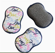 Load image into Gallery viewer, Once Again Home Kitchen & Home Multi Love Reusable Scrubber Sponges – Set of 3