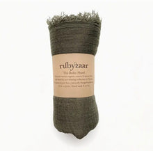 Load image into Gallery viewer, Rubyzaar RTW - Accessories Rubyzaar Boho Shawl - Army