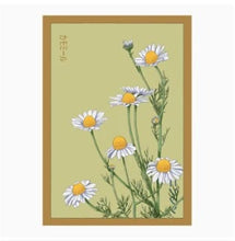 Load image into Gallery viewer, Chive Chamomile Shido Floral Art Posters by Chive
