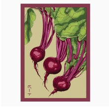 Load image into Gallery viewer, Chive Beet Shido Vegetable Art Posters by Chive
