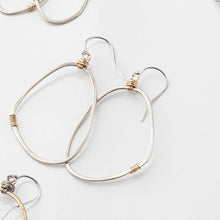 Load image into Gallery viewer, Original Hardware Jewelry - Earrings Silver Medium Freeform Earrings
