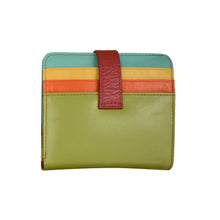 Load image into Gallery viewer, ili New York Small Leather Wallet Credit Card Holder, Bi-Fold Credit Card Wallet