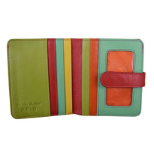 Load image into Gallery viewer, ili New York Small Leather Wallet Credit Card Holder, Bi-Fold Credit Card Wallet