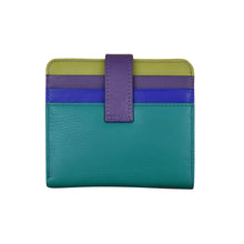 Load image into Gallery viewer, ili New York Small Leather Wallet Credit Card Holder, Bi-Fold Credit Card Wallet