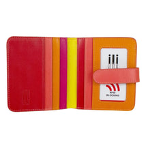 Load image into Gallery viewer, ili New York Small Leather Wallet Credit Card Holder, Bi-Fold Credit Card Wallet
