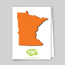 Load image into Gallery viewer, Spunky Fluff Proudly handmade in South Dakota, USA State Pride State Shape Magnets