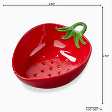 Load image into Gallery viewer, Tag True Living Strawberry Berry Bowl