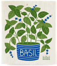 Load image into Gallery viewer, The Neighborgoods Kitchen & Home Basil Swedish Dish Cloths
