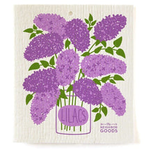 Load image into Gallery viewer, The Neighborgoods Kitchen & Home Lilacs Swedish Dish Cloths
