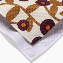 Load image into Gallery viewer, Geometry Towels Swirling Vines Tea Towel, Geometry