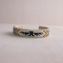 Load image into Gallery viewer, Etkie Jewelry Tallulah Beaded Glass Cuff -Small