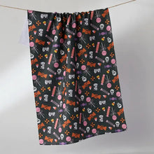 Load image into Gallery viewer, Geometry Kitchen Towel Tea Towel - Spooky Sweets