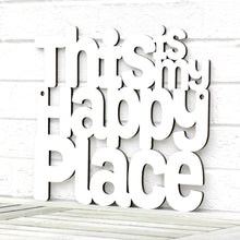 Load image into Gallery viewer, Spunky Fluff Proudly Handmade in South Dakota, USA White / Small This is my Happy Place