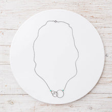 Load image into Gallery viewer, Original Hardware Jewelry - Necklaces Turquoise Graduating Circle Necklace