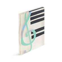 Load image into Gallery viewer, Demdaco Decor Upbeat Together Tile Acrylic Wall Art, Music Lover Wall Decor