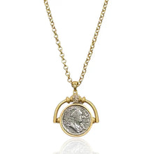 Load image into Gallery viewer, TAT2 Designs Jewelry - Necklaces Gold Vintage Sol Spinner Necklace
