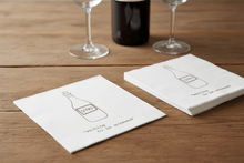 Load image into Gallery viewer, Cork Pops Cocktail Napkins "Waiting to Be Screwed" Cocktail Napkins | Pack of 20 | Cork Pops