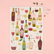 Load image into Gallery viewer, WerkShoppe Books Cards Games and Puzzles - Games and Puzzles Wine Tasting 500 Piece Puzzle