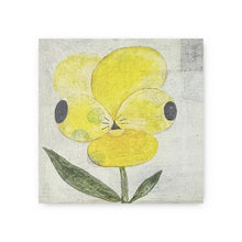 Load image into Gallery viewer, Sugarboo Designs Home Decor - Home Accent Yellow Pansy Art Tile