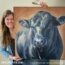 Load image into Gallery viewer, Steel Cow LLC Canvas Print Zoey – Canvas Wall Art Print