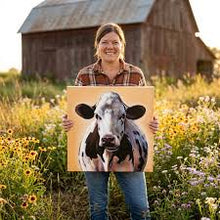 Load image into Gallery viewer, Steel Cow LLC Canvas Print Zoey – Canvas Wall Art Print