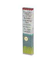 Load image into Gallery viewer, Studio M Proudly Handmade in Missouri, USA A Light Remains - 13" Mini Art Pole