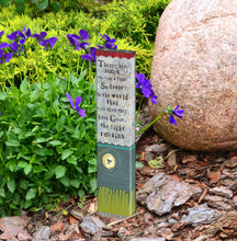 Load image into Gallery viewer, Studio M Proudly Handmade in Missouri, USA A Light Remains - 13" Mini Art Pole