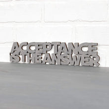 Load image into Gallery viewer, Spunky Fluff Proudly handmade in South Dakota, USA Acceptance Is the Answer