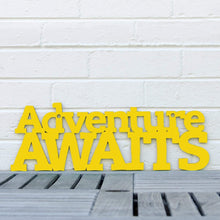 Load image into Gallery viewer, Spunky Fluff Proudly handmade in South Dakota, USA Large / Yellow Adventure Awaits