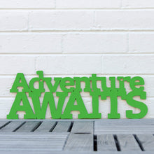 Load image into Gallery viewer, Spunky Fluff Proudly handmade in South Dakota, USA Medium / Grass Green Adventure Awaits
