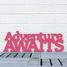 Load image into Gallery viewer, Spunky Fluff Proudly handmade in South Dakota, USA Medium / Magenta Adventure Awaits