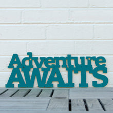 Load image into Gallery viewer, Spunky Fluff Proudly handmade in South Dakota, USA Medium / Teal Adventure Awaits