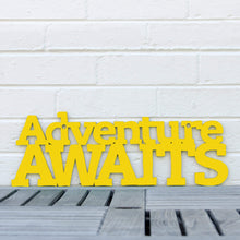 Load image into Gallery viewer, Spunky Fluff Proudly handmade in South Dakota, USA Medium / Yellow Adventure Awaits