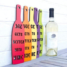 Load image into Gallery viewer, Spunky Fluff Proudly handmade in South Dakota, USA Age Gets Better With Wine