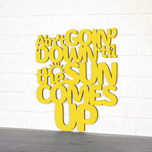 Load image into Gallery viewer, Spunky Fluff Proudly handmade in South Dakota, USA Ain't Goin' Down 'til the Sun Comes Up