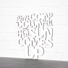 Load image into Gallery viewer, Spunky Fluff Proudly handmade in South Dakota, USA Ain't Goin' Down 'til the Sun Comes Up