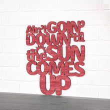 Load image into Gallery viewer, Spunky Fluff Proudly handmade in South Dakota, USA Ain't Goin' Down 'til the Sun Comes Up